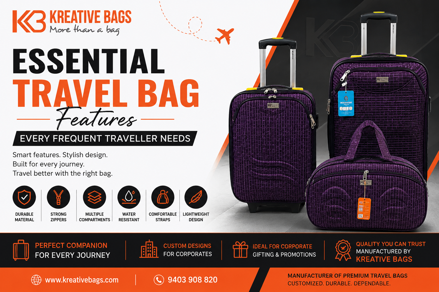 Essential Travel Bag Features Every Frequent Traveller Needs