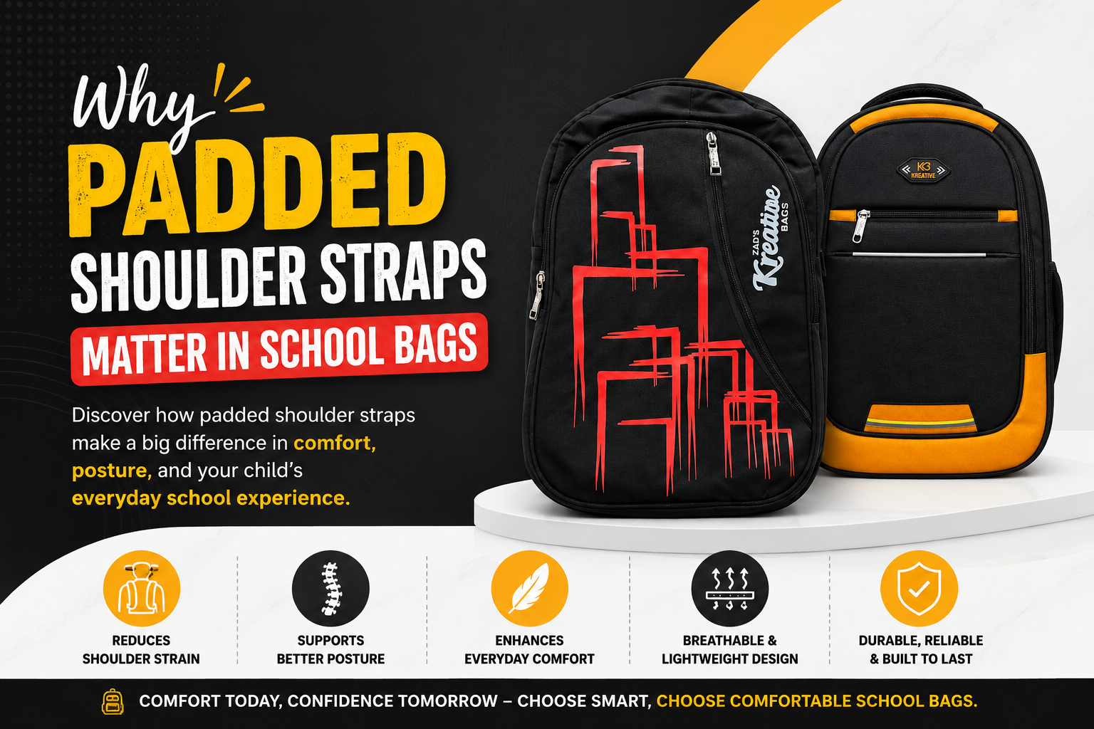 Why Padded Shoulder Straps Matter in Comfortable School Bags: A Parent’s Complete Guide Why Padded Shoulder Straps Matter in Comfortable School Bags: A Parent's Complete Guide