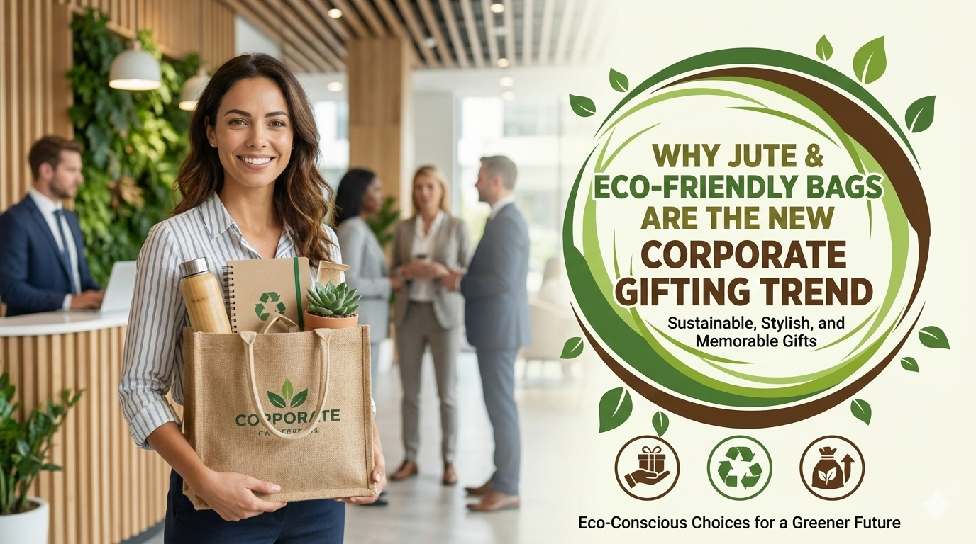 Read more about the article Why Jute & Eco-Friendly Bags Are the New Corporate Gifting Trend