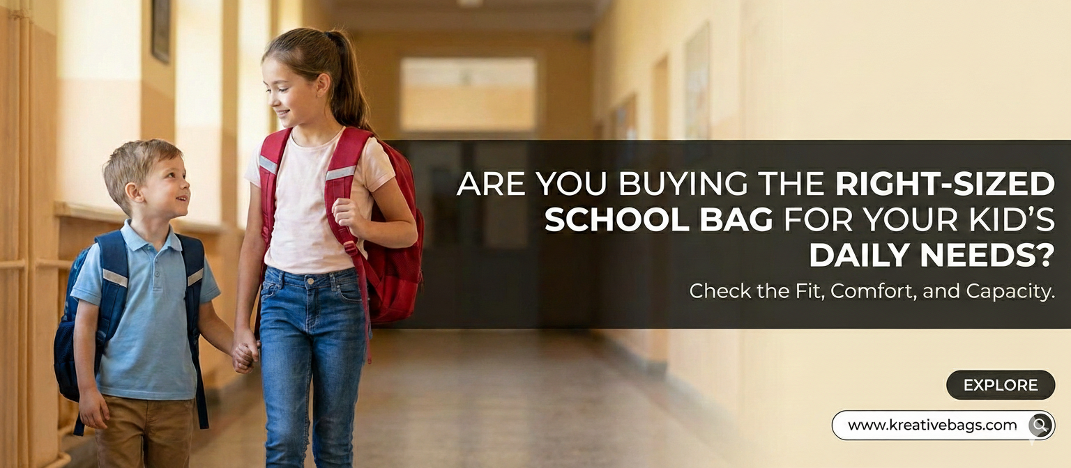Read more about the article Are You Buying the Right-Sized School Bag for Your Kid’s Daily Needs?