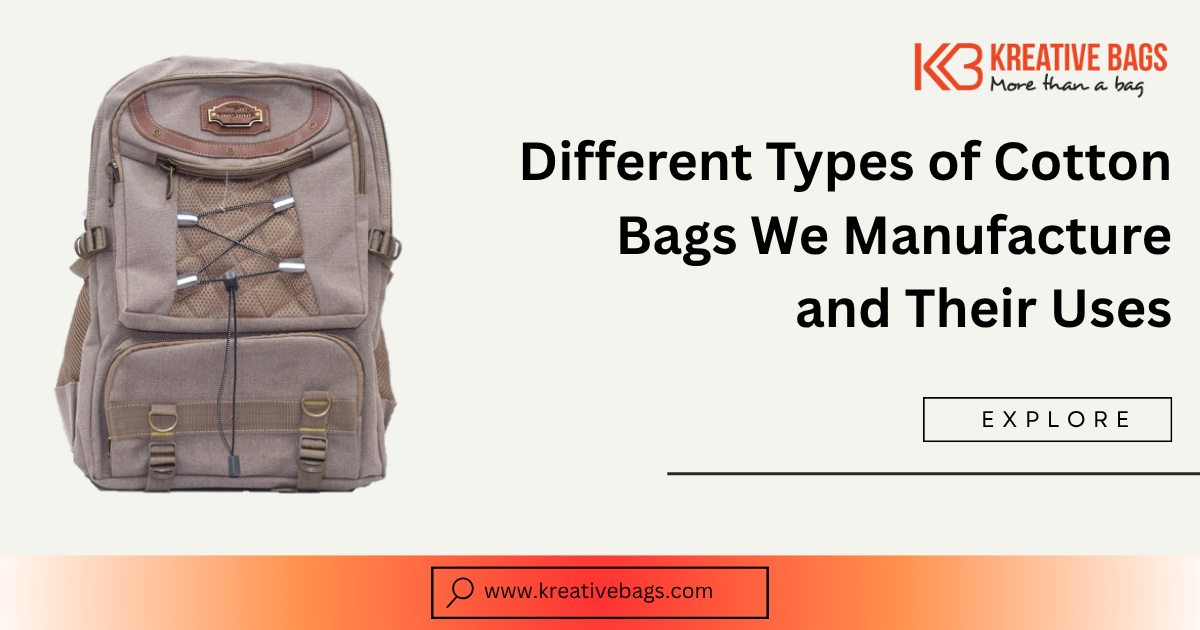 Types of Cotton Bags