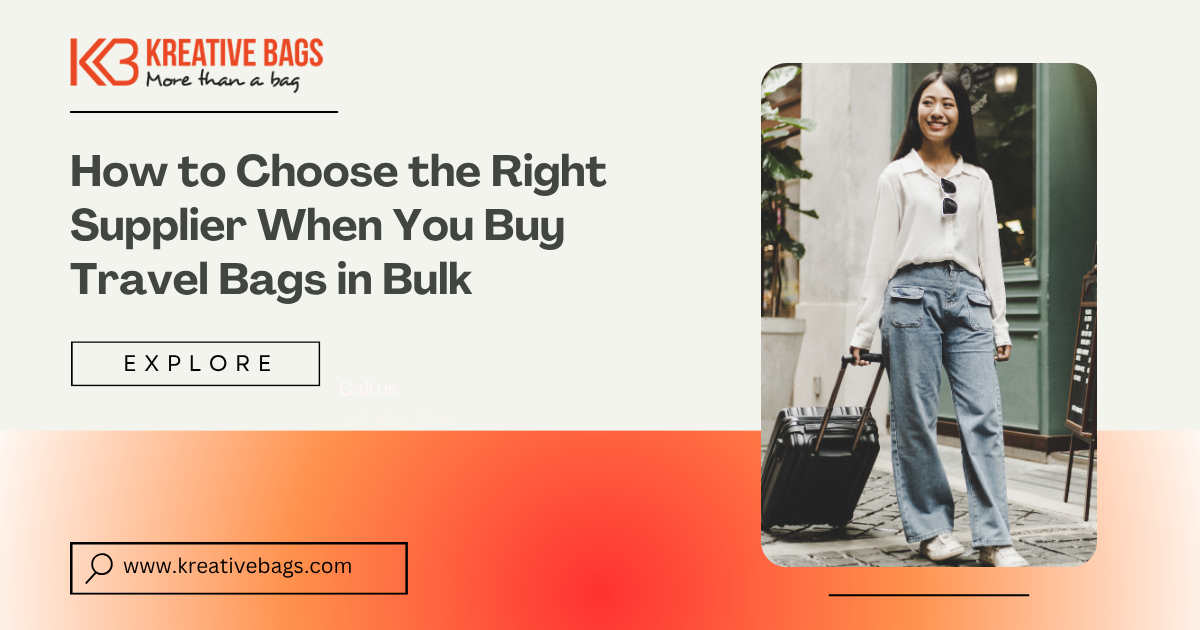 Buy Travel Bags in Bulk