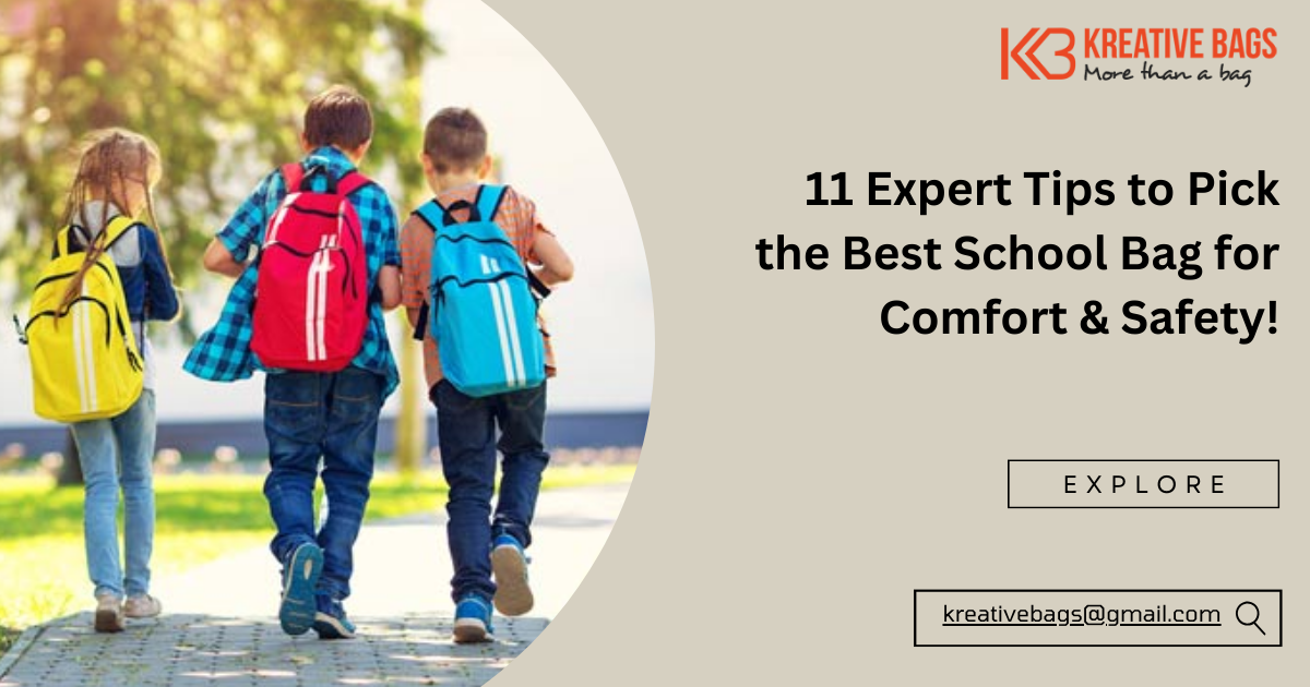 Read more about the article How to Choose the Best School Bag for Your Child’s Comfort and Safety